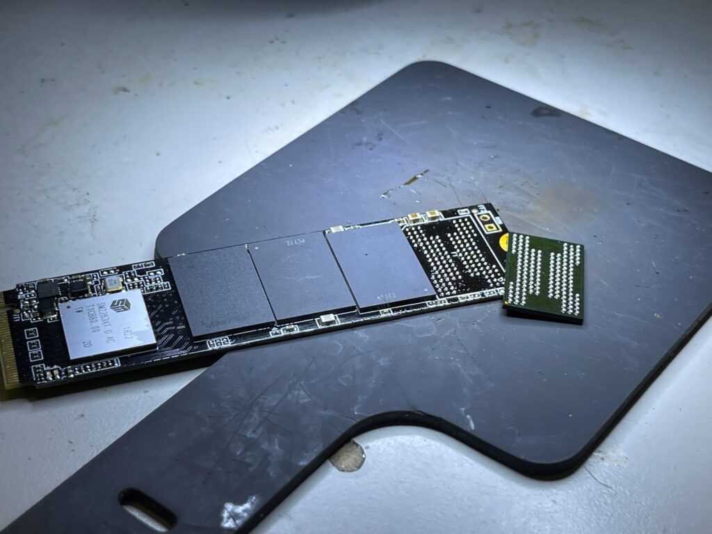 SSD SOLID STATE DISK DATA RECOVERY